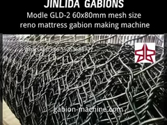 GLD-2-6080-5300 Automatische reno matras gabion maken machine gemaakt in Jinlida.