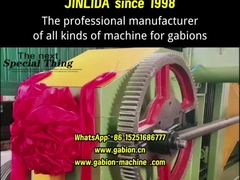 Nieuw type GLD-2 zware gabion-maasmachine met een maasgrootte van 60x80mm, 80x100mm, 100x120mm enz.