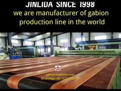 China's eerste volledig automatische Gabion Machine Factory Tour. Eigen ontwikkeld, tijdbesparend en efficiënt.