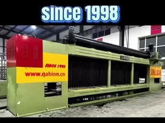 De vijfde generatie fysieke intelligente CNC gabion net machine