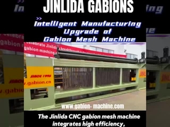 Intelligente productie-upgrade van Jinlida Gabion Mesh Machine