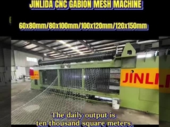 JINLIDA CNC Gabion Mesh Machine: 10.000 vierkante meter dagelijkse output