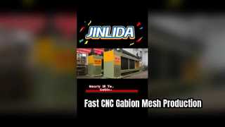 JINLIDA CNC Gabion-maasmachine | Eenvoudige bediening, snelle productie