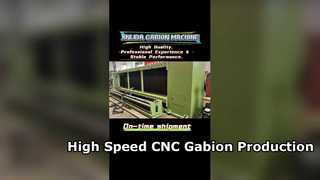 Laden & Verzending | JINLIDA CNC Gabion Mesh-productielijn met hoge stabiliteit
