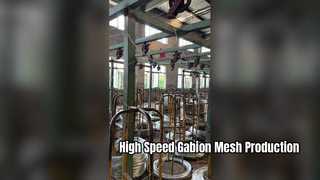5300 mm CNC-gabion-maasmachine | Snelle zeshoekige draadgaasmachine | JINLIDA-fabriek