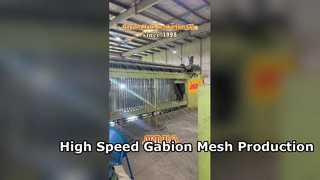 Zware Gabion Mesh-productielijn | Gebouwd voor continue productie | JINLIDA