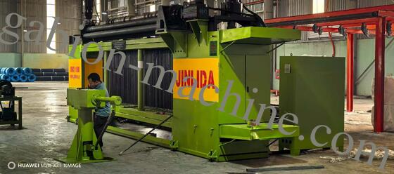 Ultra-Speed Heavy Duty Gabion Box Machine: Industriële Zeshoekige Draadgaas Weefgetouw voor Civiele Techniek