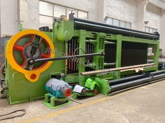 kopen PLC Doos die van Controle de Automatische Gabion tot Machine 4.2mm maken pvc Met een laag bedekte Draad225m/h Output online vervaardiging