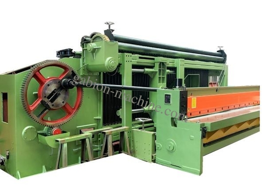 kopen Automatisch Hexagonaal Mesh Machine 2300mm Draad het Opleveren 80x120mm Gabion Netwerk online vervaardiging