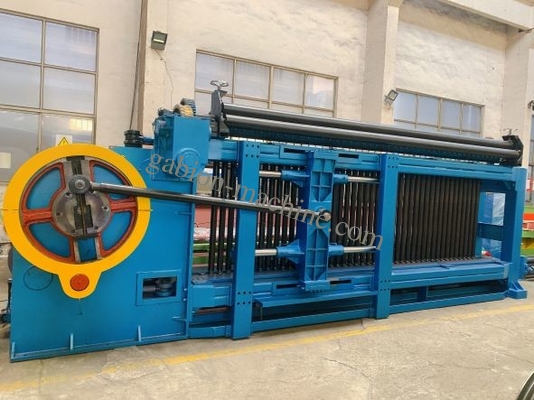 kopen Gegalvaniseerde Draad het Opleveren Machine 5.0mm pvc-Draad 100x120mm Gabion-Netwerk voor Bouw online vervaardiging