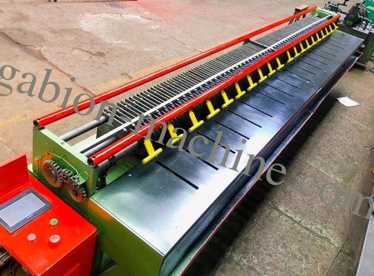 kopen Automatische Gabion Box Machine 2-4m Mesh Breedte 2-4mm PLC Control System online vervaardiging