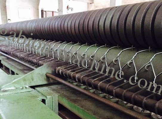 kopen Metode van spotlassen Gabion Mesh Machine Met 7,5m × 1,5m × 1,6m 3KVA 7,5KW online vervaardiging