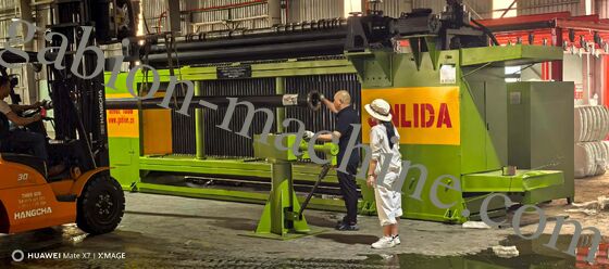 kopen CNC Gabion Mesh Machine met 60×80mm Mesh Size voor High-Speed Productie met behulp van CNC Control Technology online vervaardiging