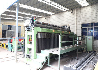 kopen 100x120mm Systeem van de Maaswijdte Automatisch Olie 4300mm Gabion-Machine online vervaardiging