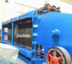 kopen Het zink en Pvc bedekten volledig Automatische Hexagonale Draad het Opleveren Machine/Gabion-Netwerkmachine met een laag online vervaardiging