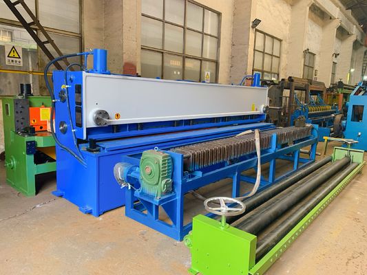 kopen 7.5kw gemakkelijke de Draad van Aanpassingsgabion het Opleveren Snijmachine Met geringe geluidssterkte online vervaardiging