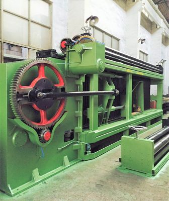 kopen 22kw de Dubbele Draai van de ijzer25r/Min Gabion Hexagonal Mesh Knitting Machine online vervaardiging