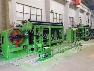 kopen Dubbele van de Olie Op zwaar werk berekende Gabion van de Rekaandrijving Automatische Machine 120x150mm Netwerk voor Weg en Brug online vervaardiging