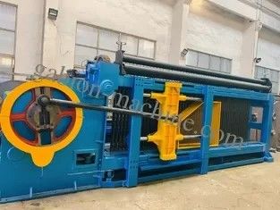 kopen Het automatische 66*88mm Gabion Netwerk van de Machine165m/h Gegalvaniseerde Draad voor Gabion-Matras online vervaardiging