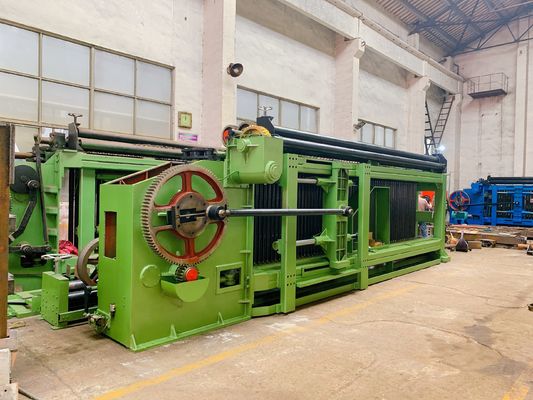 kopen Het Vakje van hoog rendementgabion Machine 80*100mm GI Draad Mesh Rockfall Protection online vervaardiging
