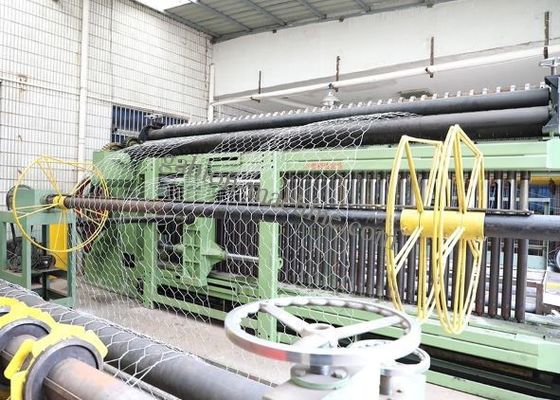 kopen Het dubbel verdraaide Hexagonaal Mesh Machine 84*110mm Mesh For Construction online vervaardiging