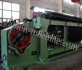 kopen CNC Controle Hexagonale Draad Mesh Machine 2 de Doos die van Draaigabion Machine maken online vervaardiging
