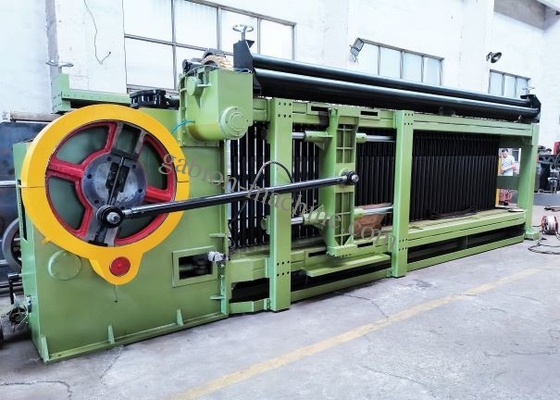 kopen Automatische PLC Controle 80*100mm Gabion-Dozen van Machine de pvc Met een laag bedekte Gabion online vervaardiging