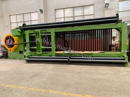 kopen 60*80mm Gabion Mesh Making Machine For Gabion de Kustbescherming van het Dozenmeer online vervaardiging