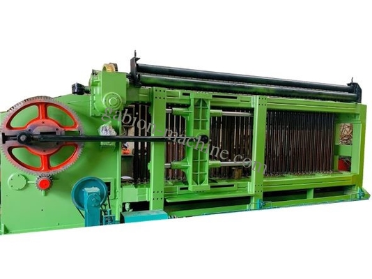 kopen 4300mm Gegalvaniseerde Ijzerdraad Mesh Machine 100*120mm 2*1*1m Gabion Doos online vervaardiging